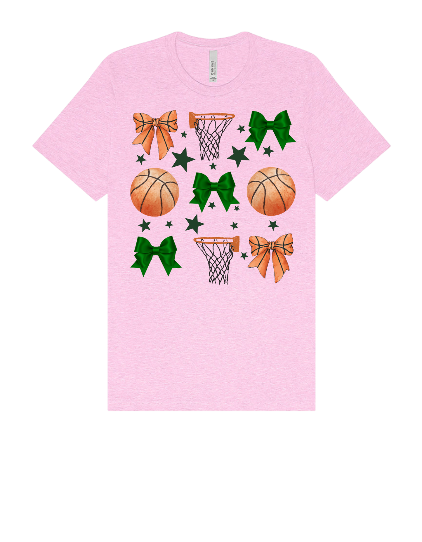 T-Shirt "Basketball & Bows"