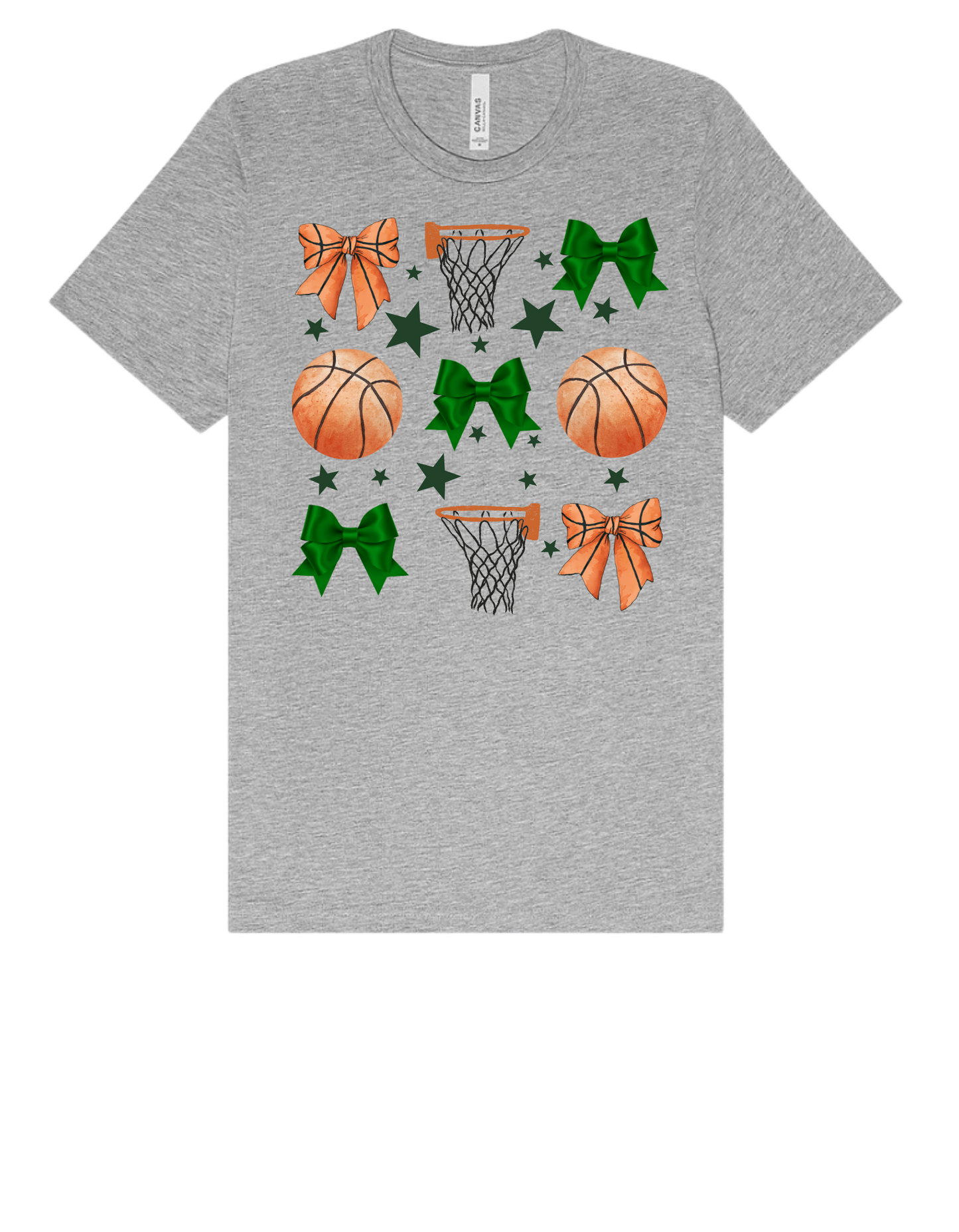 T-Shirt "Basketball & Bows"