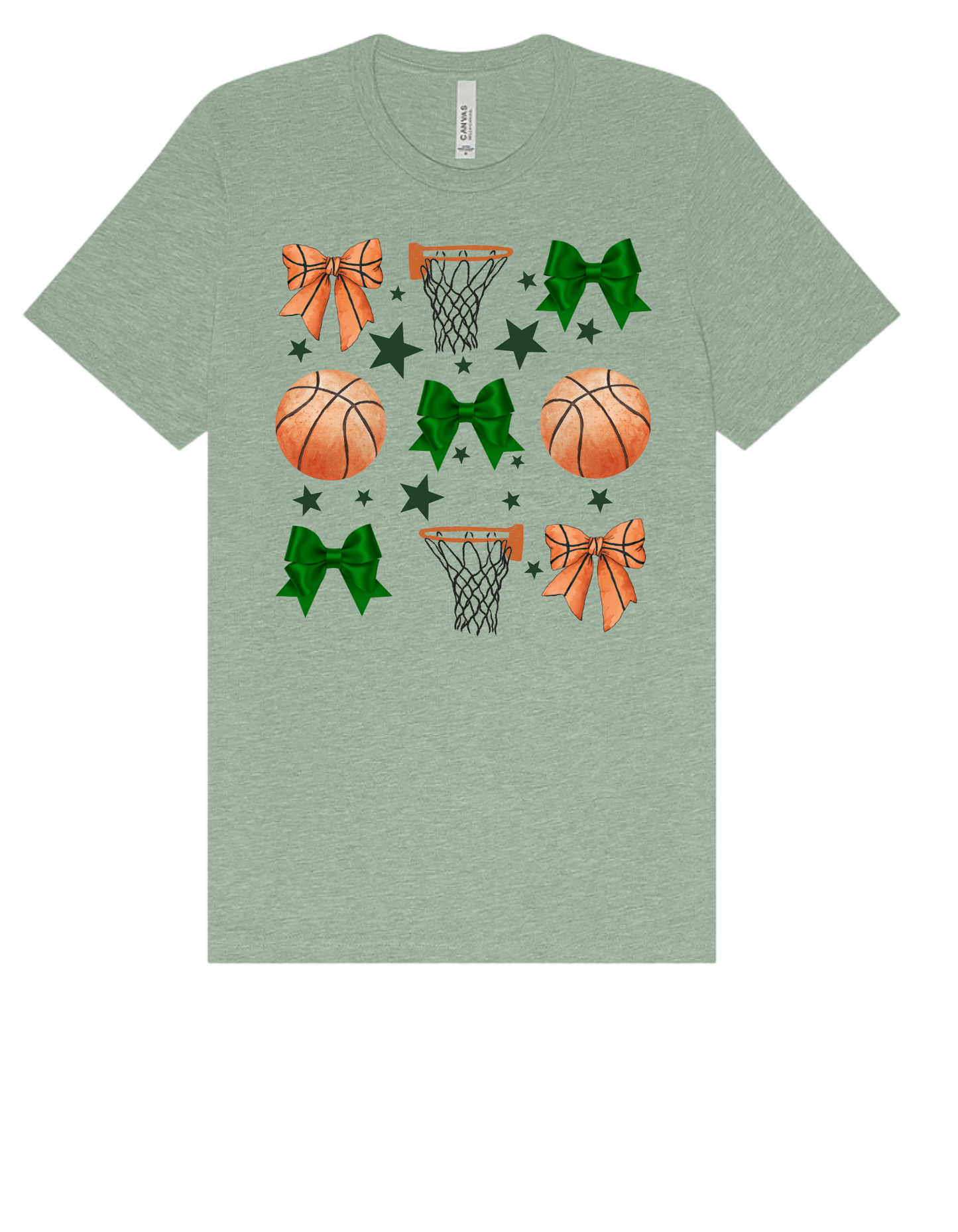 T-Shirt "Basketball & Bows"
