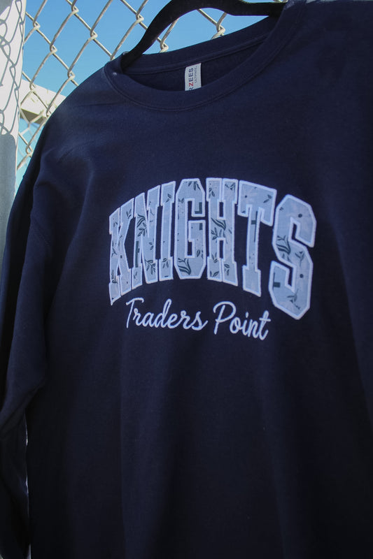 Knights Appliqué Embrodiered Sweatshirt