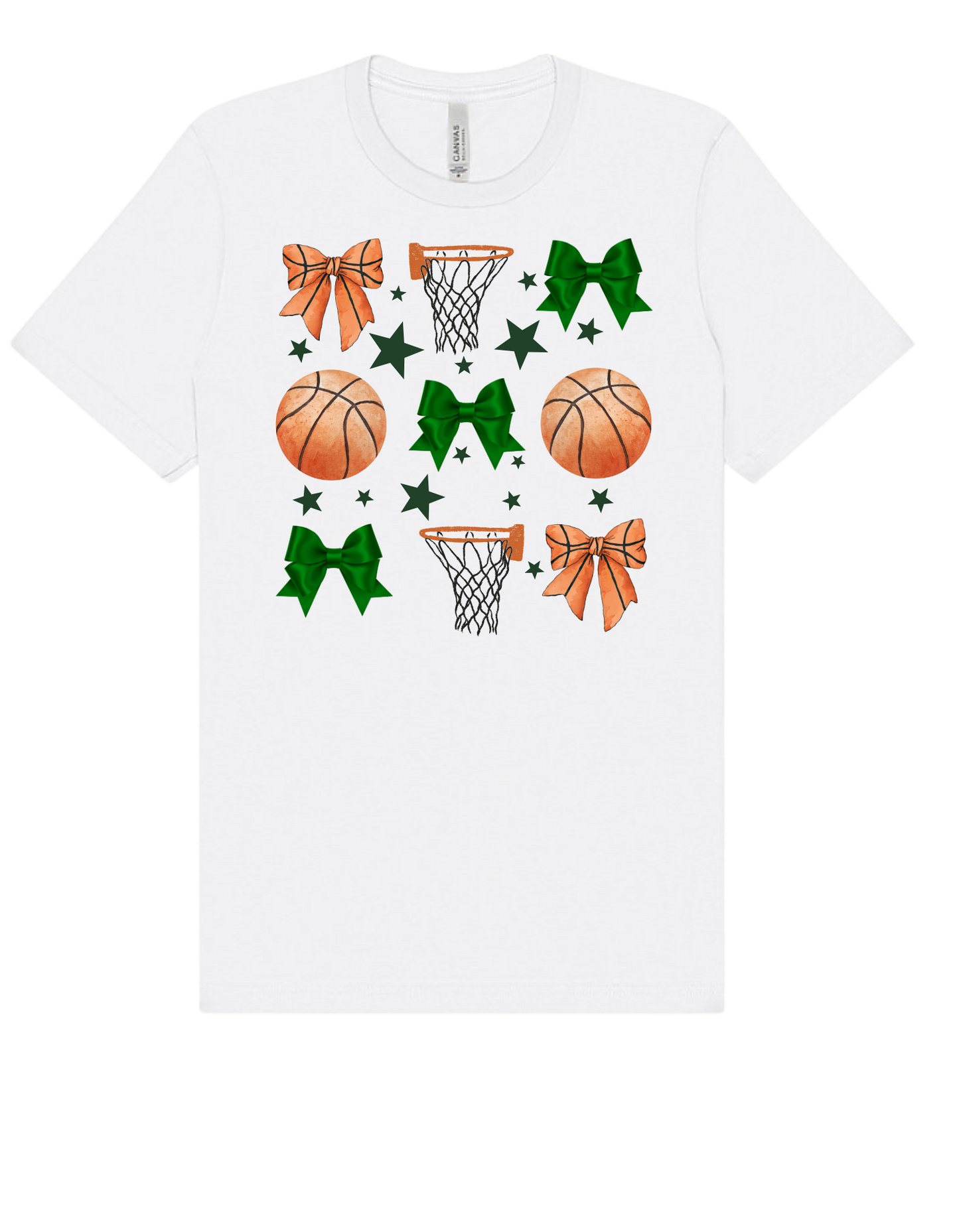 T-Shirt "Basketball & Bows"