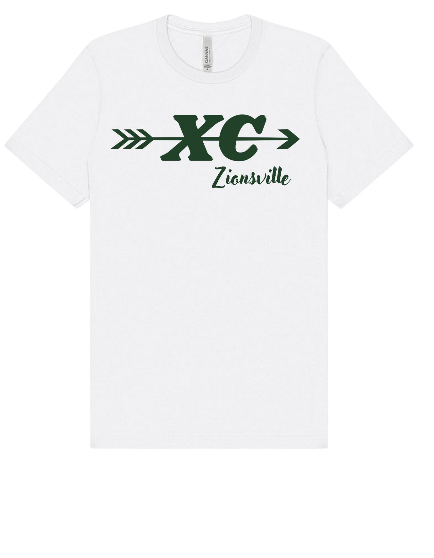 Adult Tee- "Zionsville Cross Country"