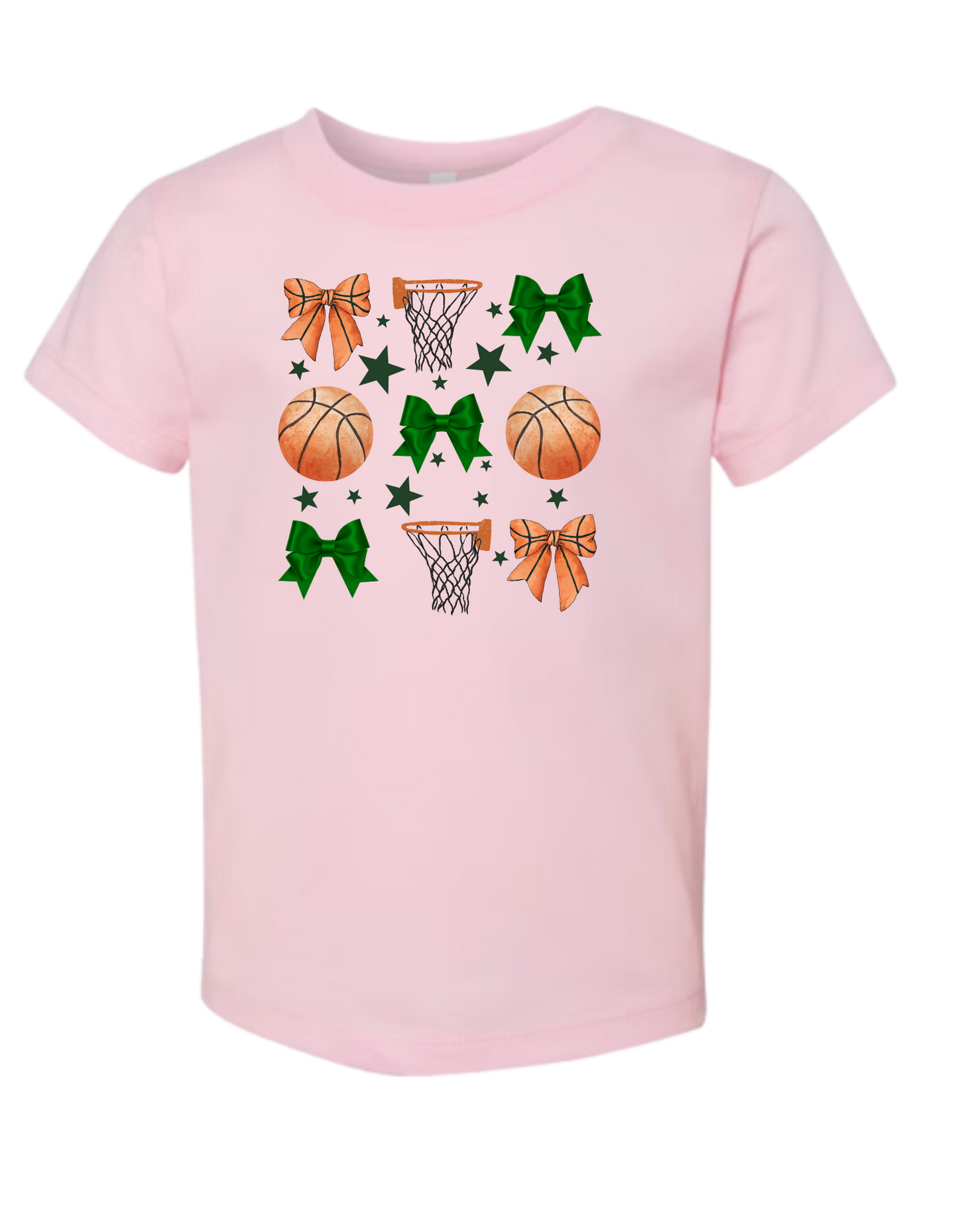 T-Shirt "Basketball & Bows"