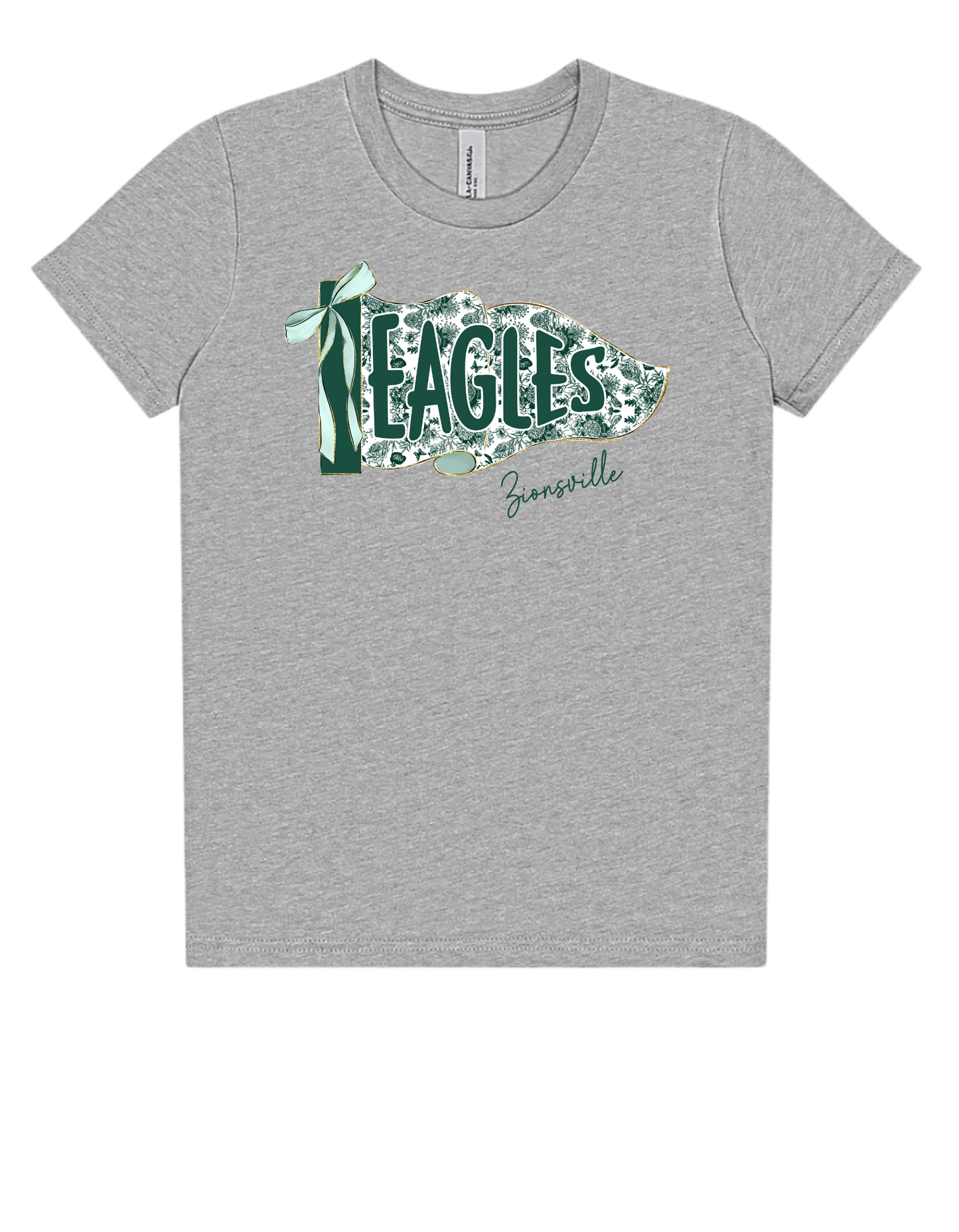 Youth Tee- "Boho Game Day"