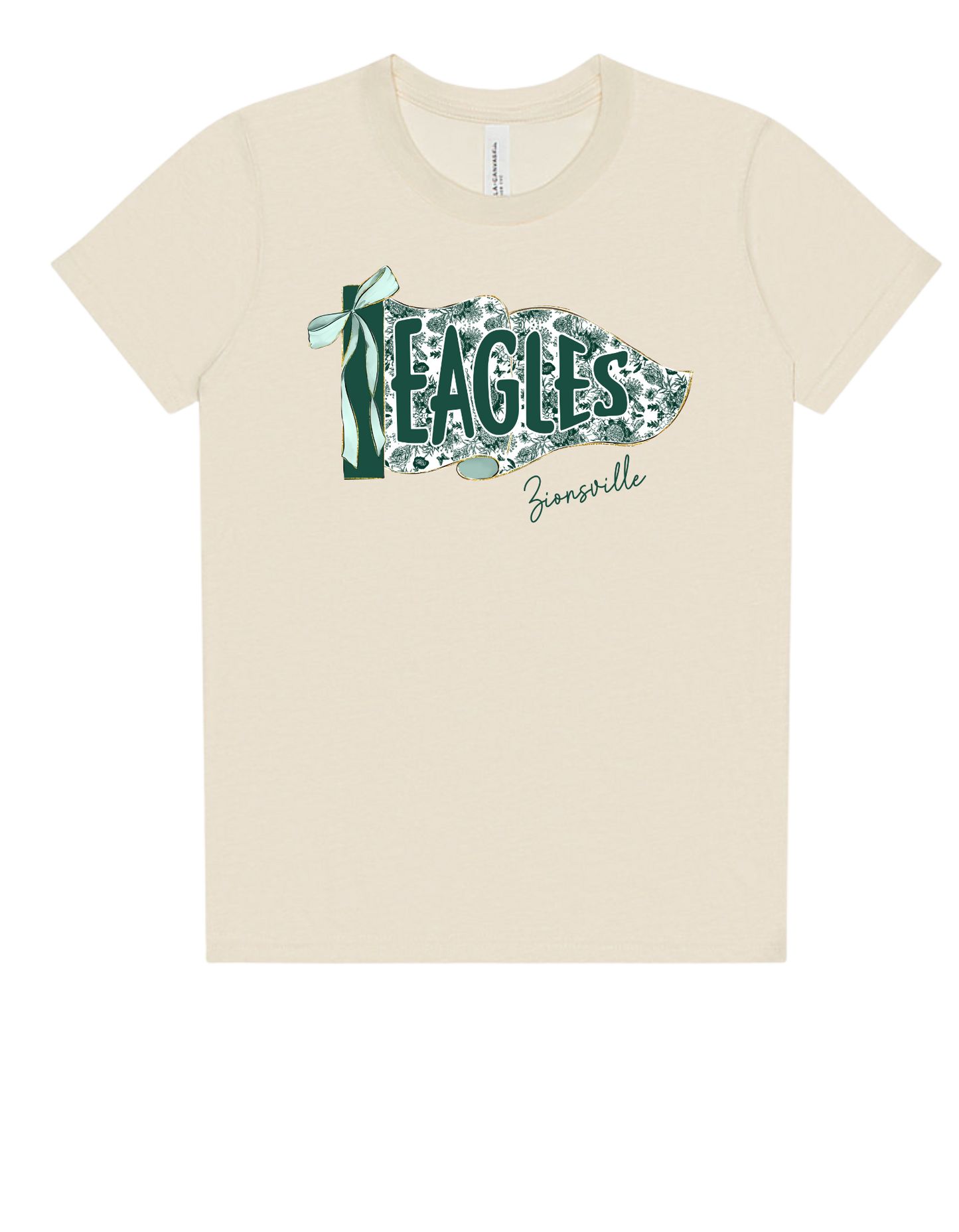 Youth Tee- "Boho Game Day"