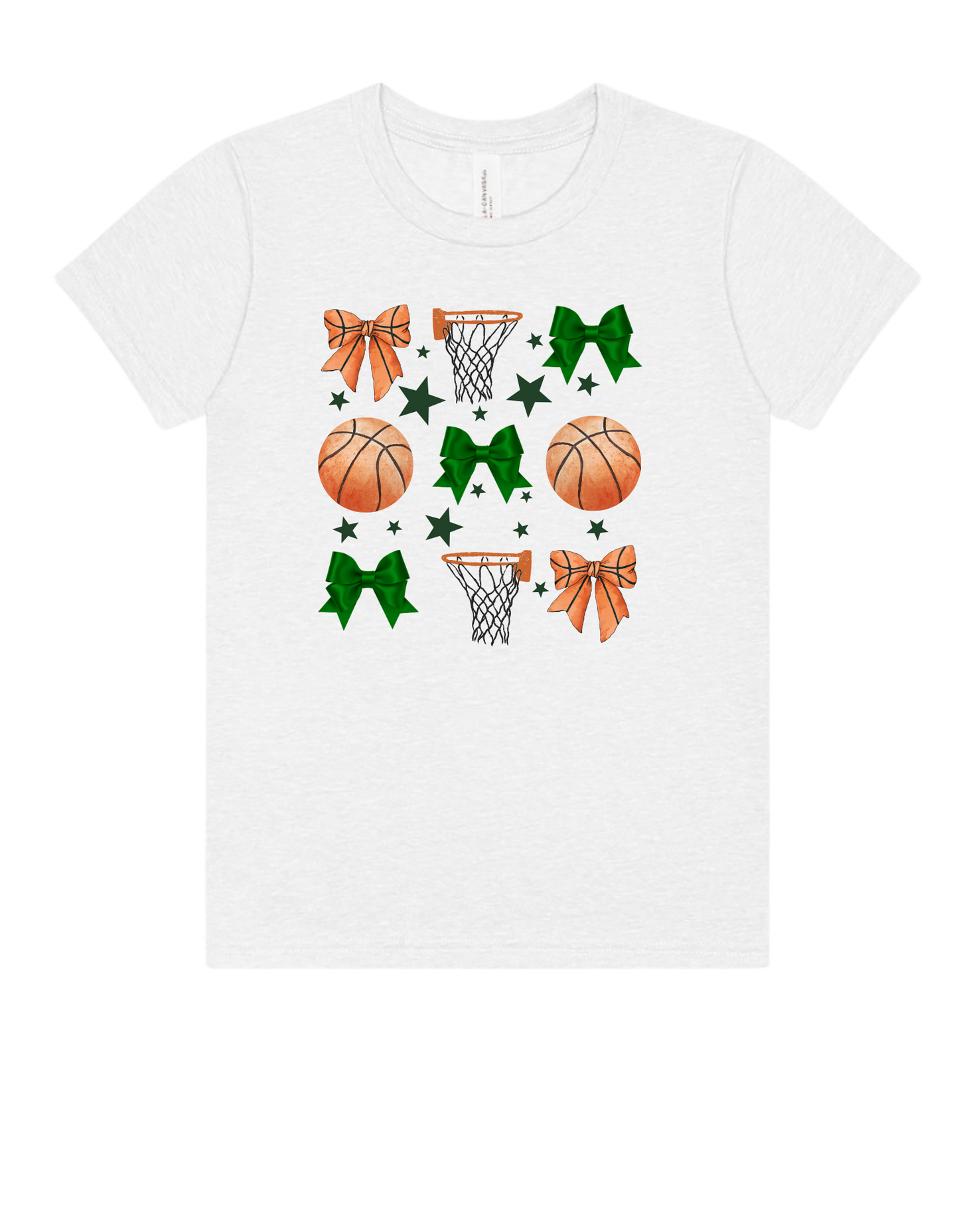 T-Shirt "Basketball & Bows"