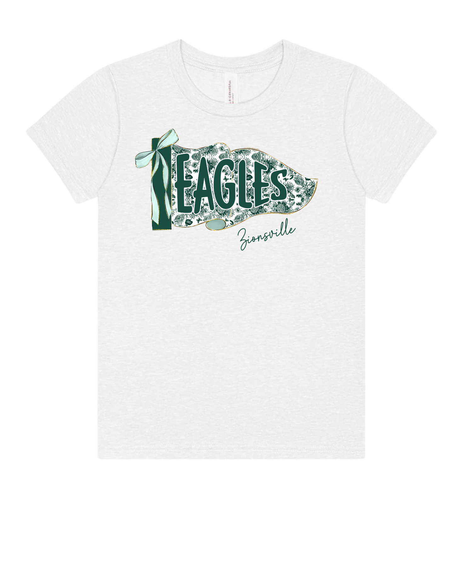 Youth Tee- "Boho Game Day"