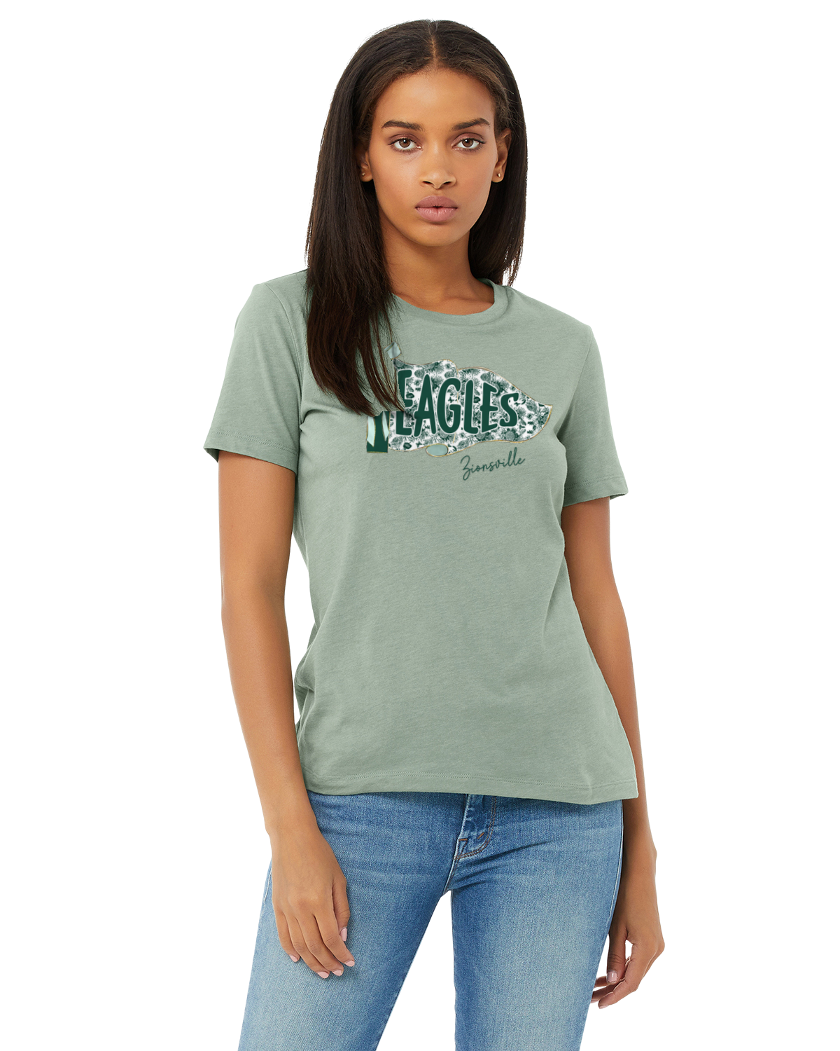 Adult Tee- "Boho Game Day"