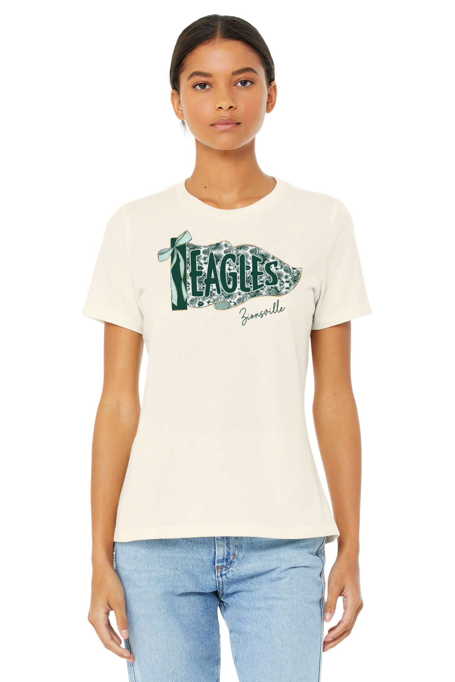 Adult Tee- "Boho Game Day"