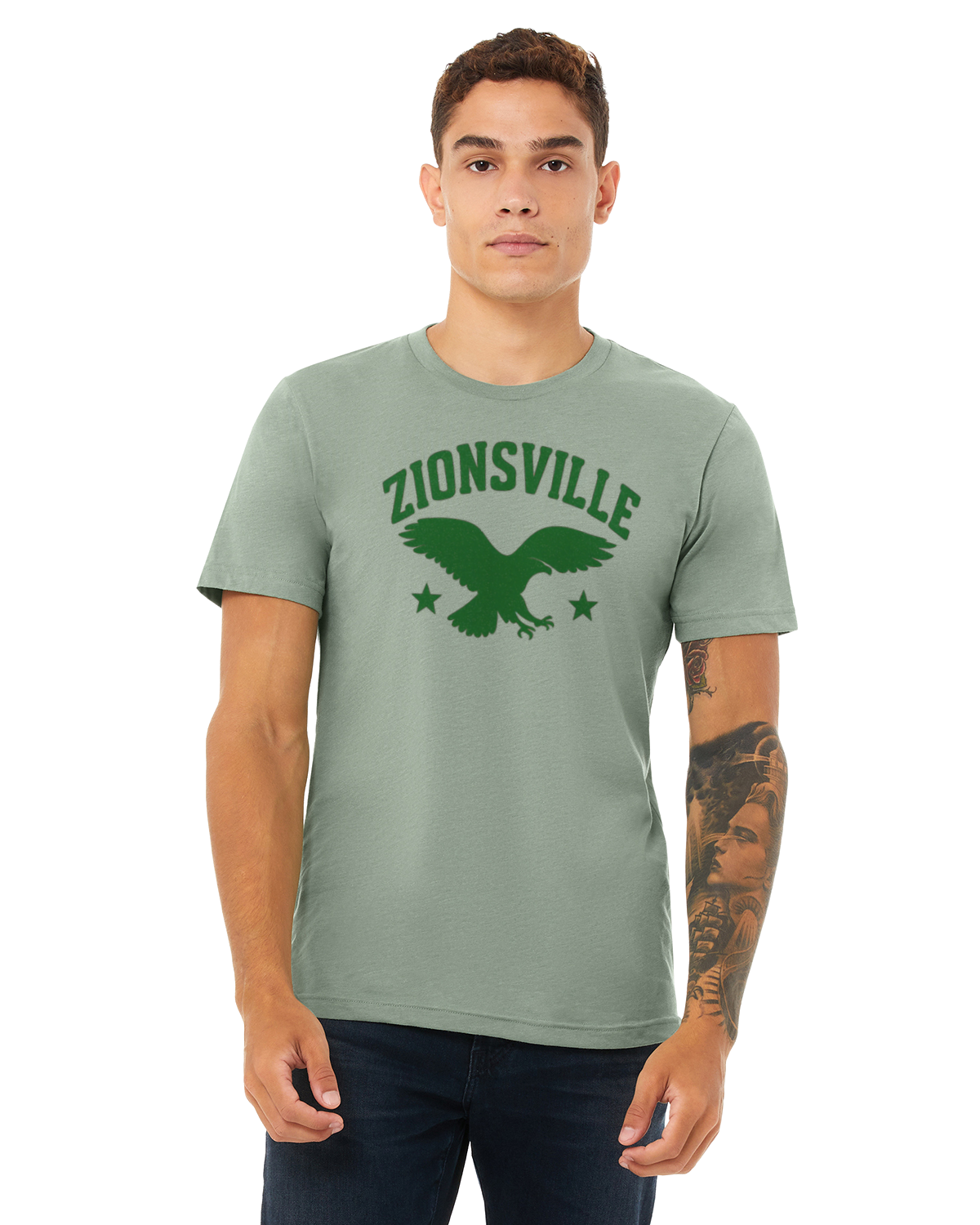 Adult Tee "Zionsville Soaring Eagles"