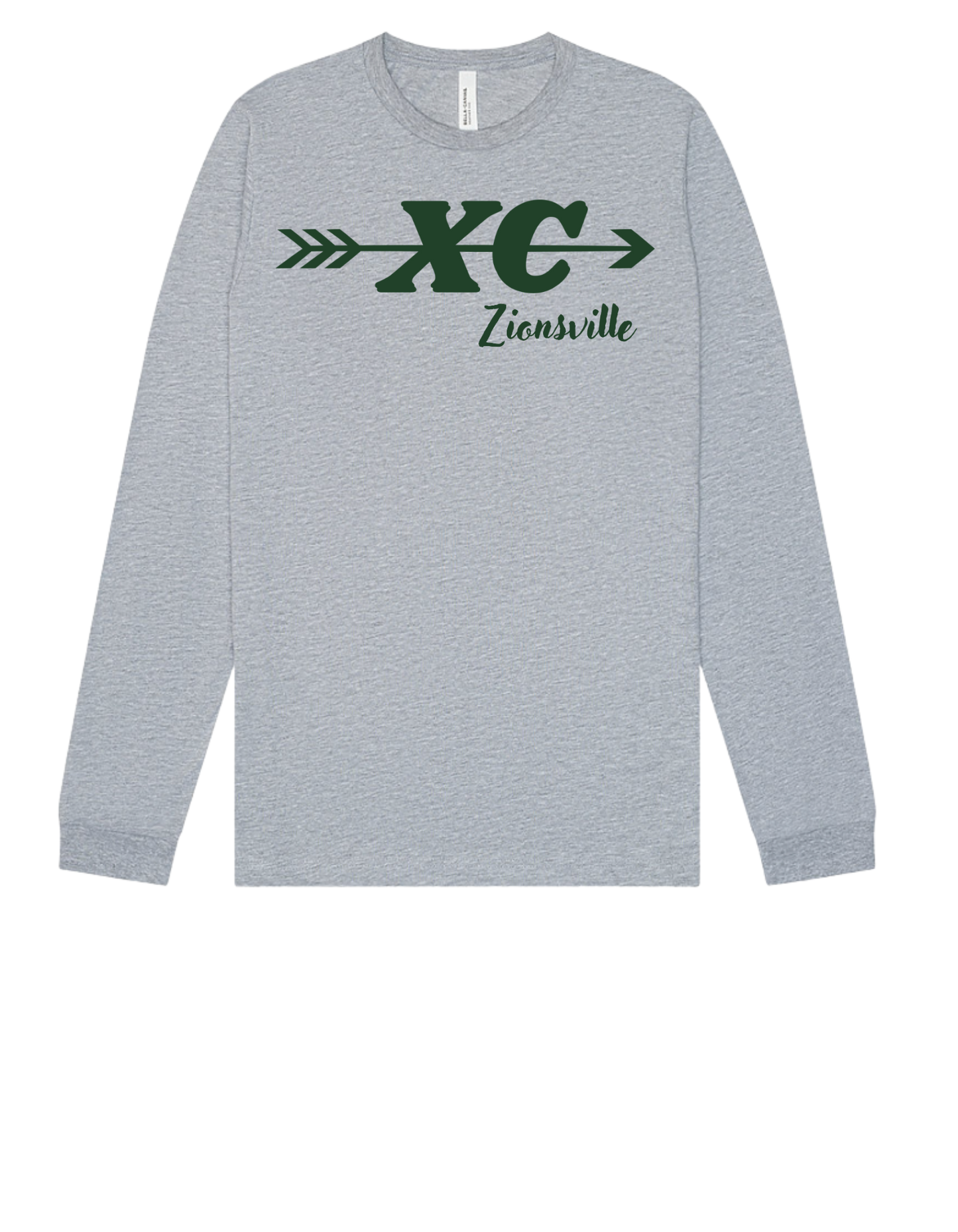 Adult Tee- "Zionsville Cross Country"