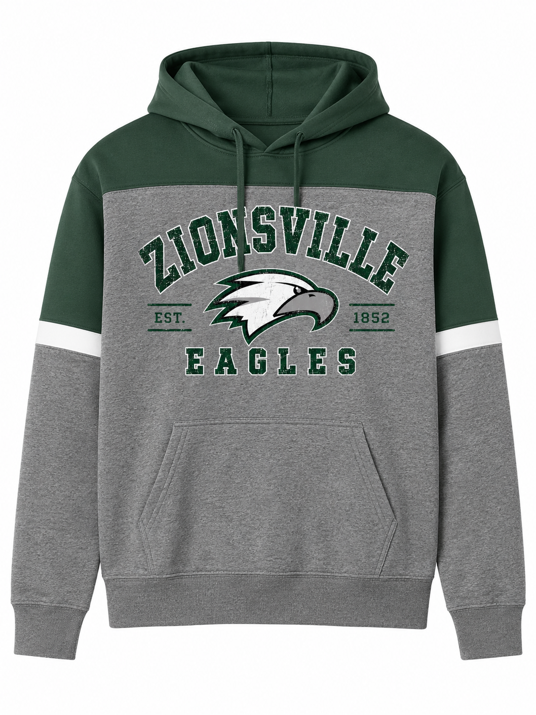 Adult Vintage 1852 Zionsville Eagles