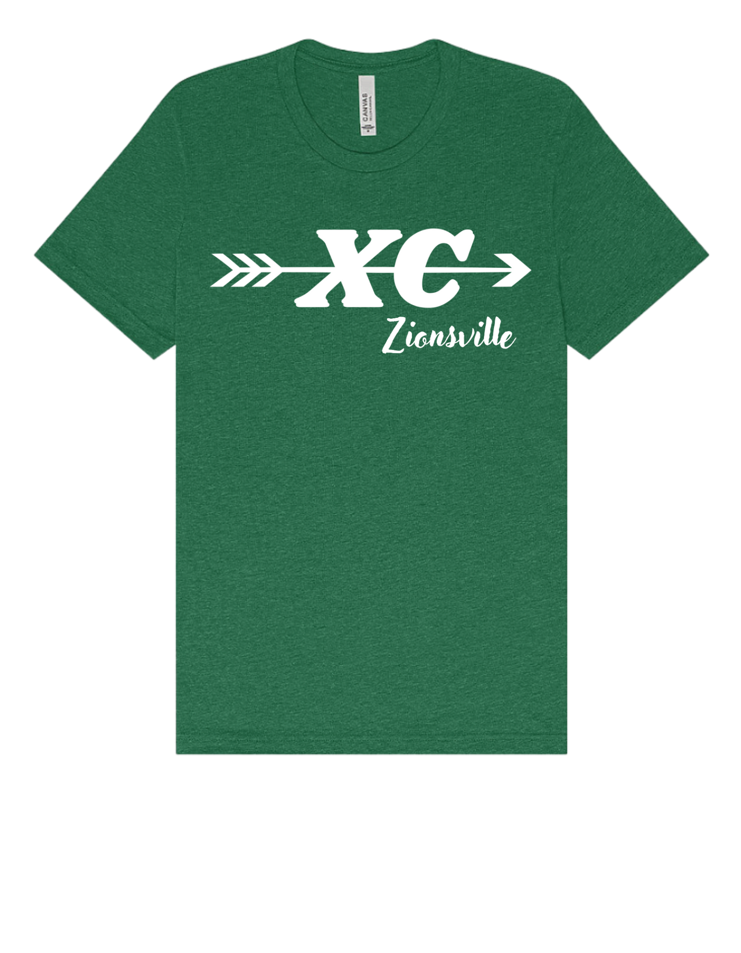 Adult Tee- "Zionsville Cross Country"