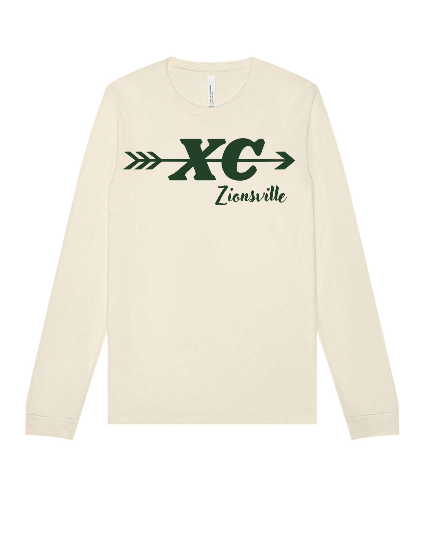 Adult Tee- "Zionsville Cross Country"