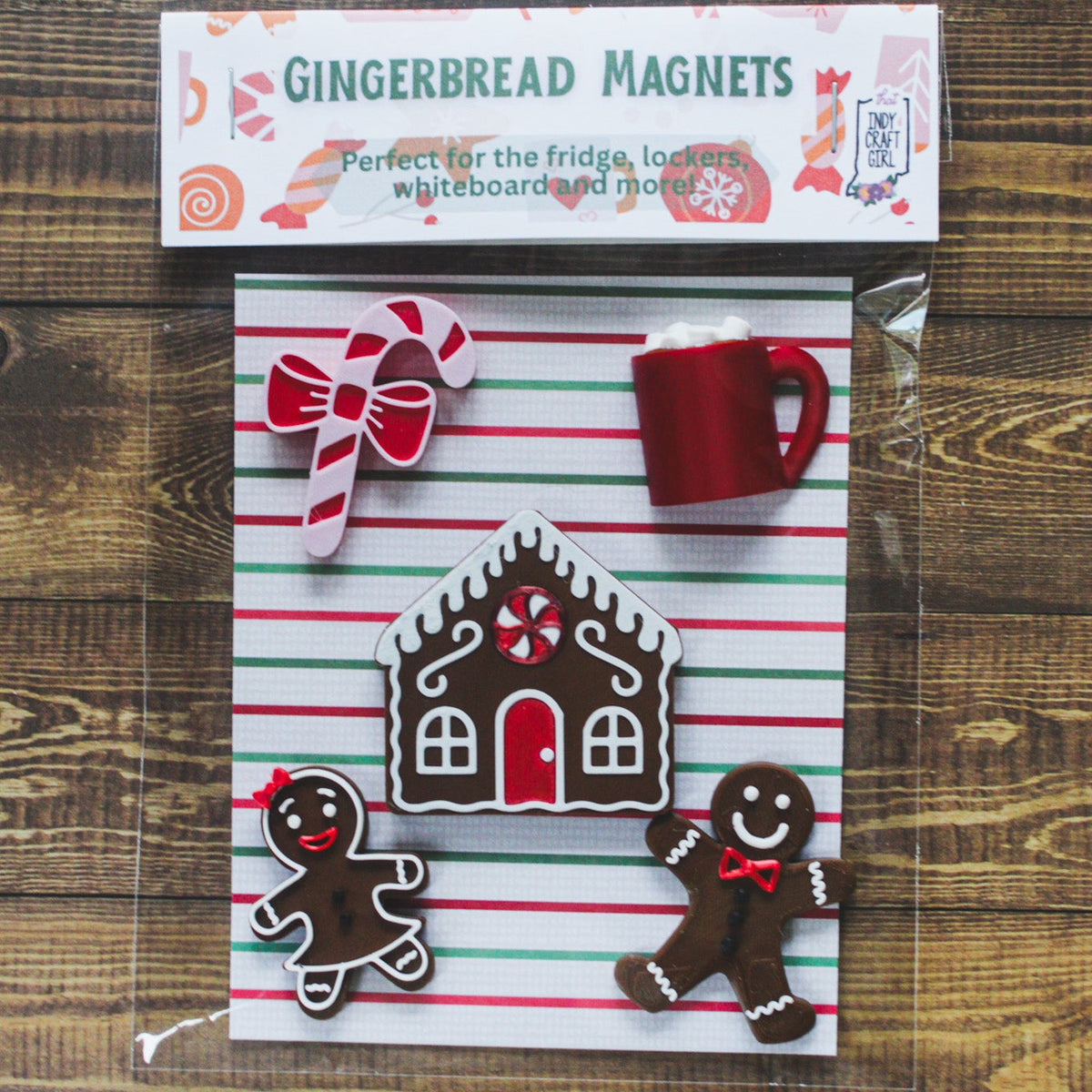 Gingerbread Magnet Set (5 pack)