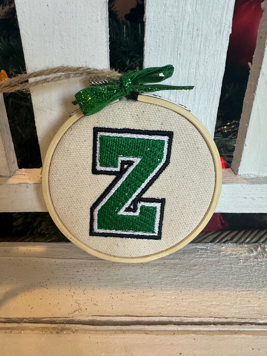 Zionsville Z Ornament