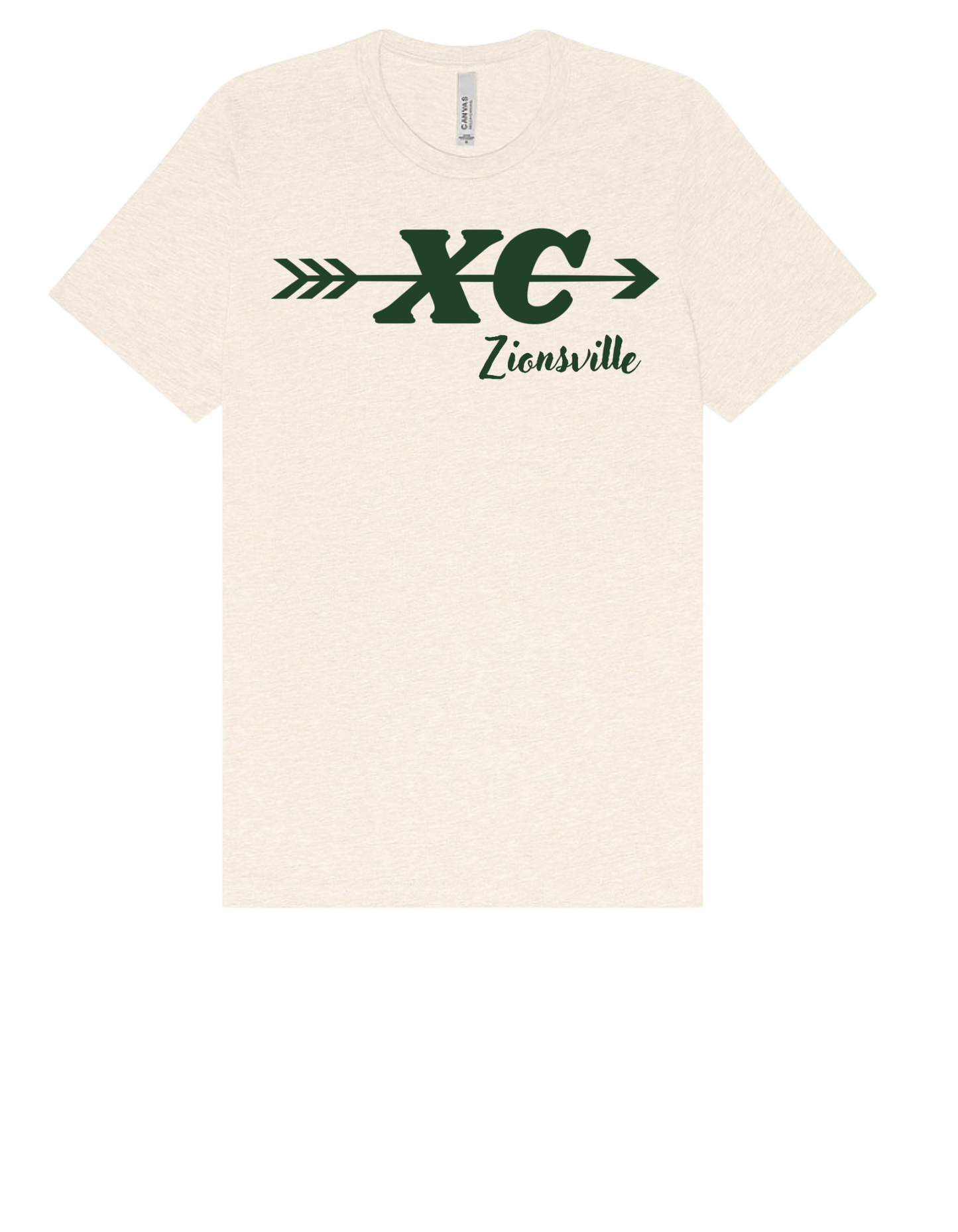 Adult Tee- "Zionsville Cross Country"