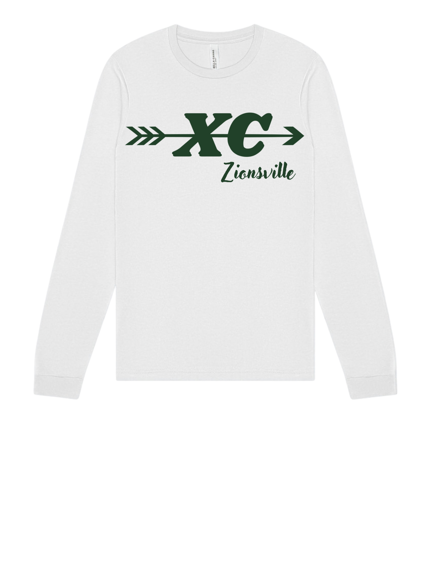 Adult Tee- "Zionsville Cross Country"
