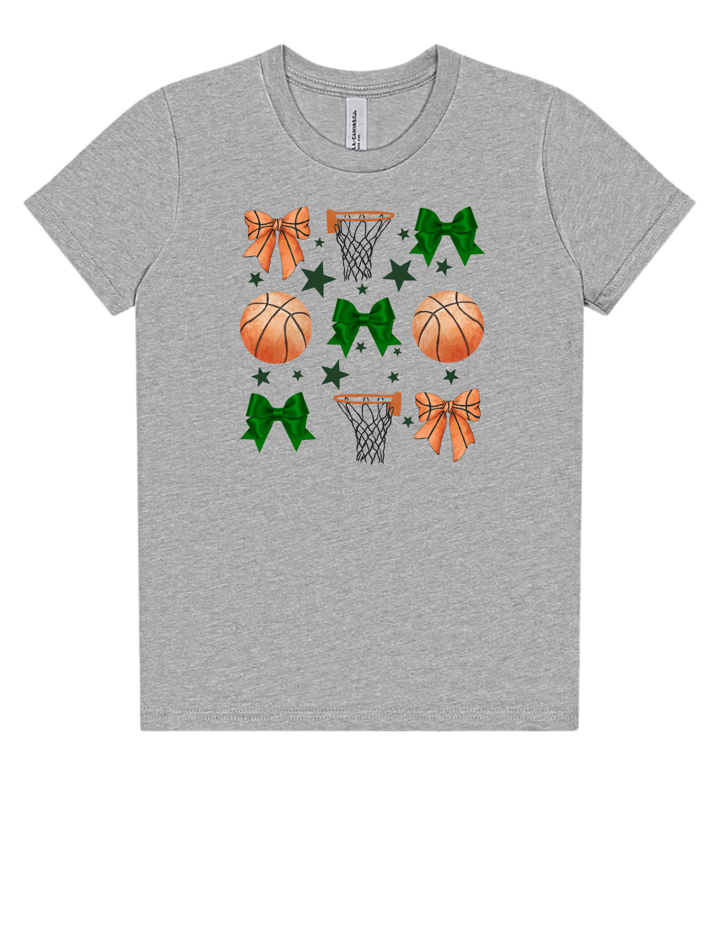 T-Shirt "Basketball & Bows"