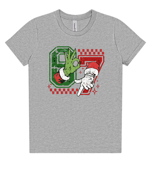 Christmas 67 Gray Youth T-Shirt