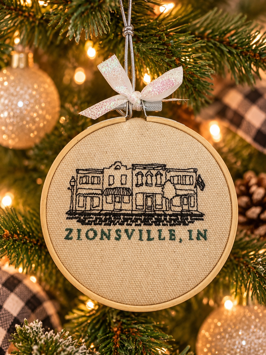 Downtown Zionsville Ornament